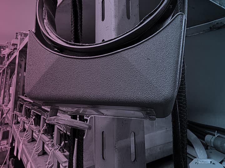 Close-up view of electronic workshop equipment